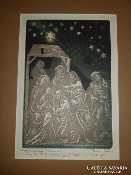 Béla Tassy (1942): the birth of Jesus