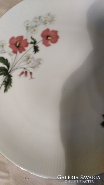 Német jelzett régi szép tányér 19 cm