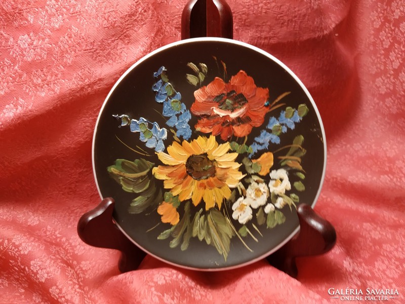 Beautiful hand painted porcelain plate