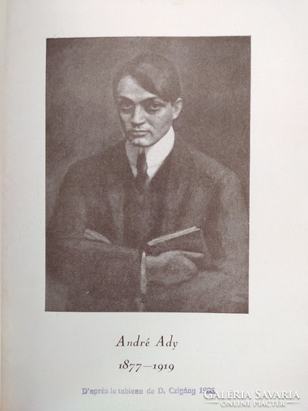 André Ady le grand poéte magyar (RITKA kötet) 4500 Ft