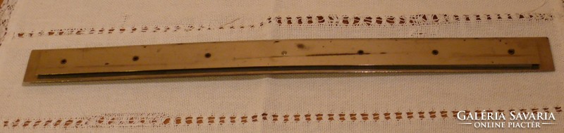 Vintage metal ruler