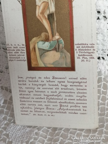 Antique holy image, prayer book 1919. 3.