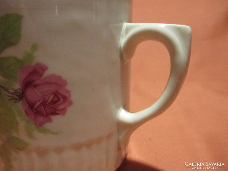 Zsolnay rózsás bögre, csésze