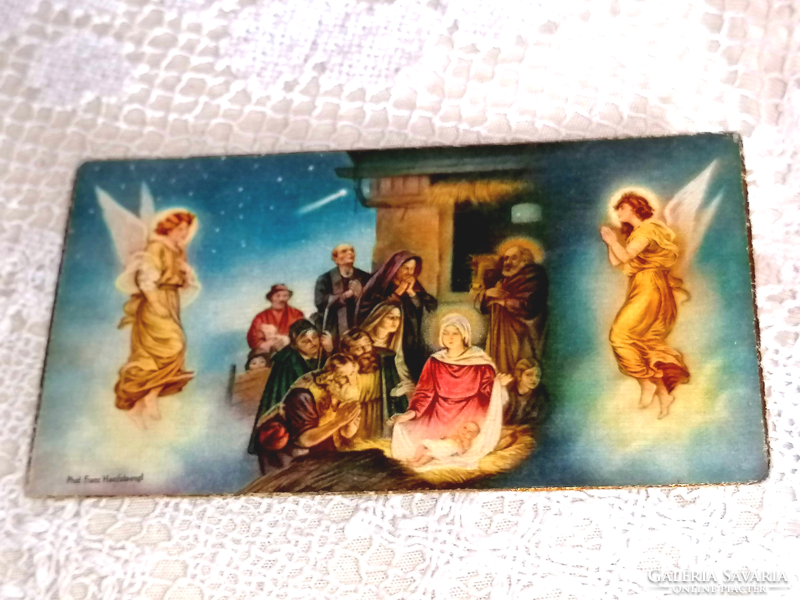 Old holy image, prayer book of the birth of Jesus, visitation of the three kings. 25.