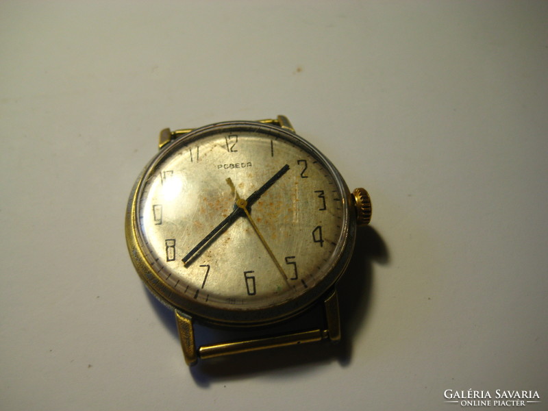 Pobeda Russian watch works, cleaned by a watchmaker