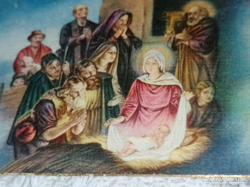 Old holy image, prayer book of the birth of Jesus, visitation of the three kings. 25.