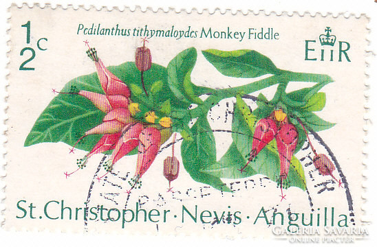 Saint Kitts and Nevis commemorative stamp 1971