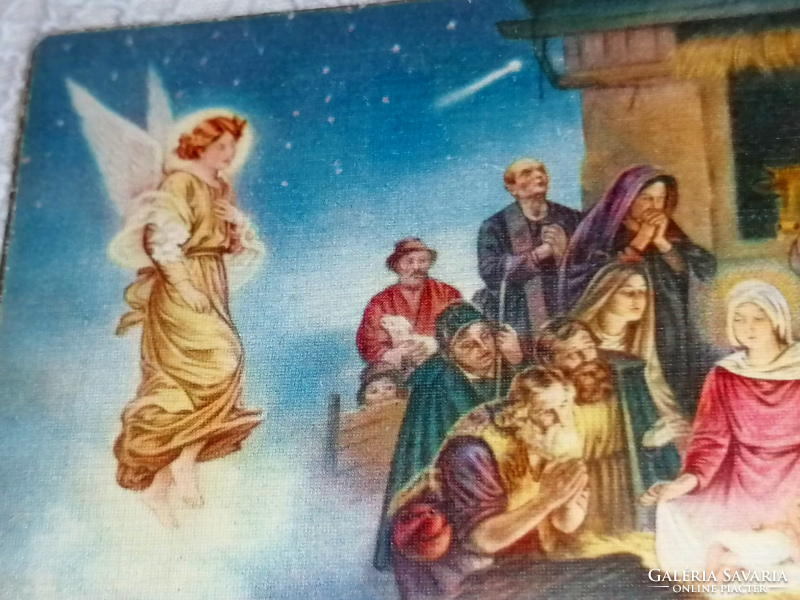 Old holy image, prayer book of the birth of Jesus, visitation of the three kings. 25.
