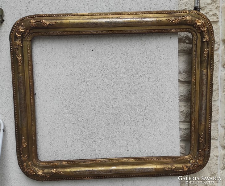 Antique Biedermeier painting mirror frame from the 1800s! Picture frame