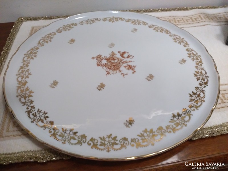 French hand painted tray