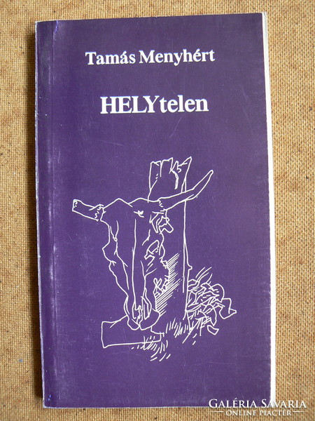 Tamás menyhért: incorrect 1991, book with drawings by Gyula feledy (numbered) in good condition, rarity !!