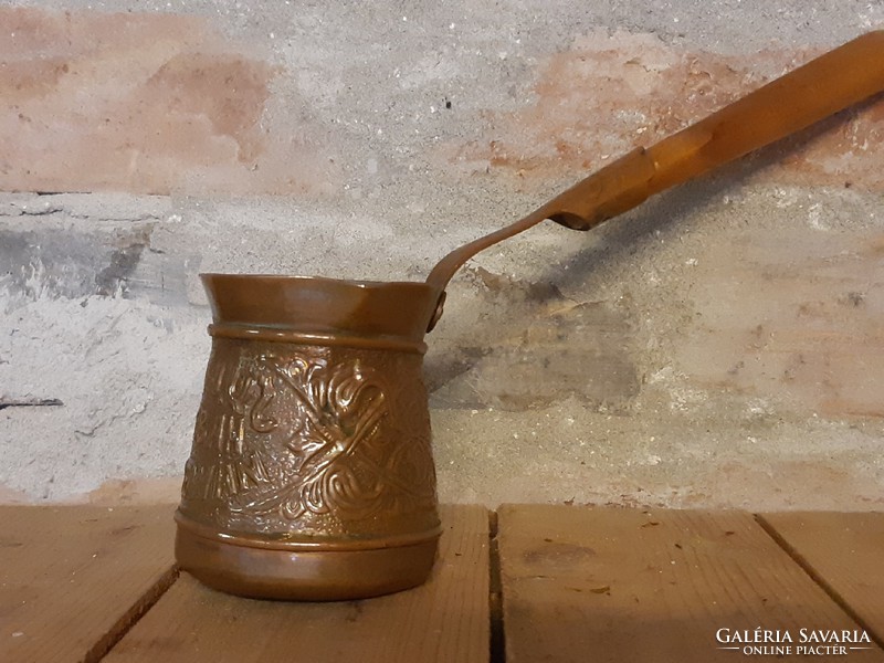 Old Yerevan copper coffee pourer