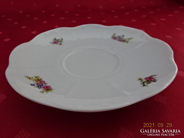 Zsolnay porcelain teacup coaster, diameter 15.5 cm. He has!