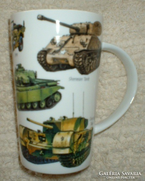 Vintage cars with gift box mug-cup as well as gift