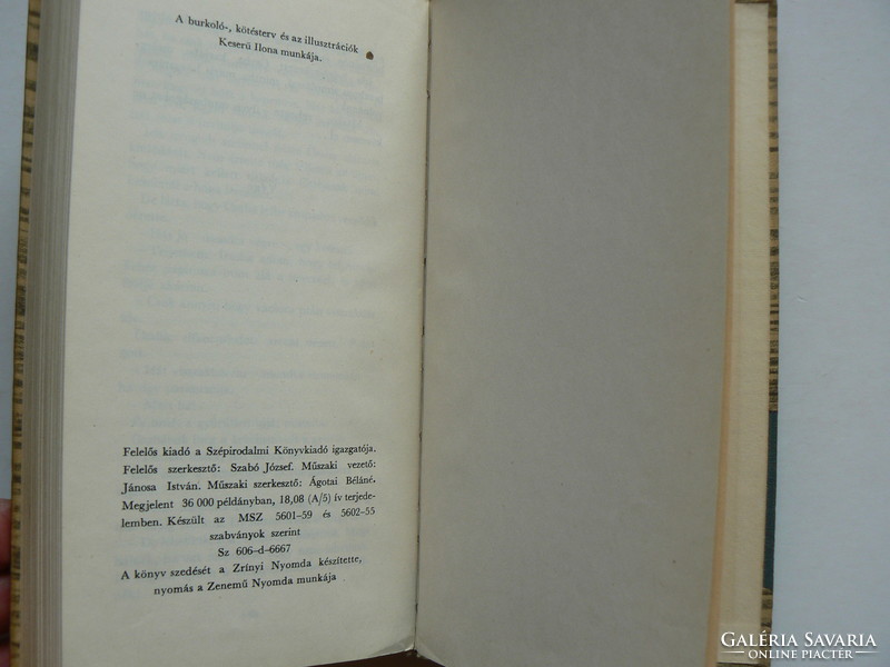 GÁRDONYI GÉZA: IDA REGÉNYE 1966, KESERŰ ILONA TERVE ÉS ILLUSZTRÁCIÓI, KÖNYV JÓ ÁLLAPOTBAN