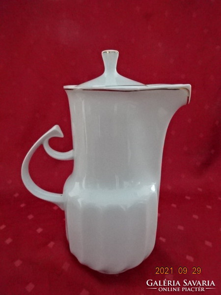 Hollóház porcelain teapot with inscription cherry garland. He has!