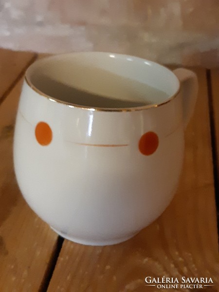 Old Czechoslovakian porcelain mug