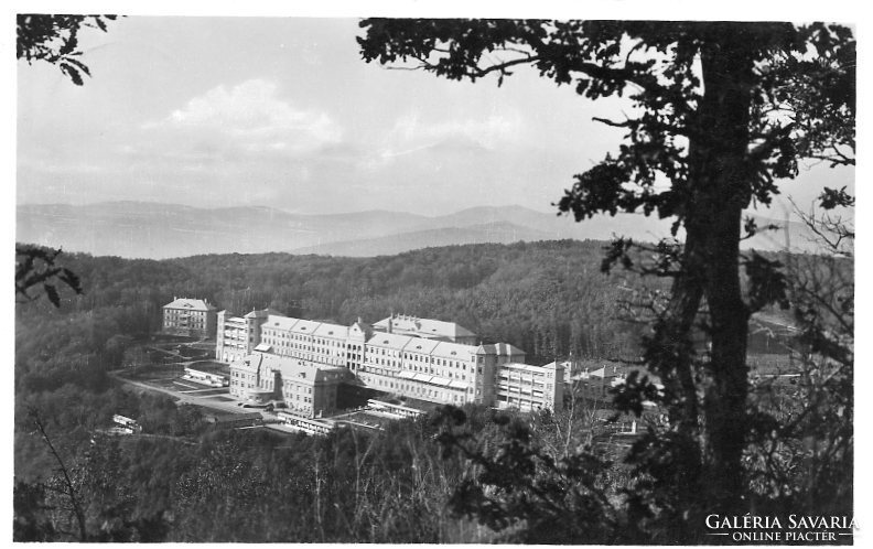 036 --- Running postcard monastery house 1941