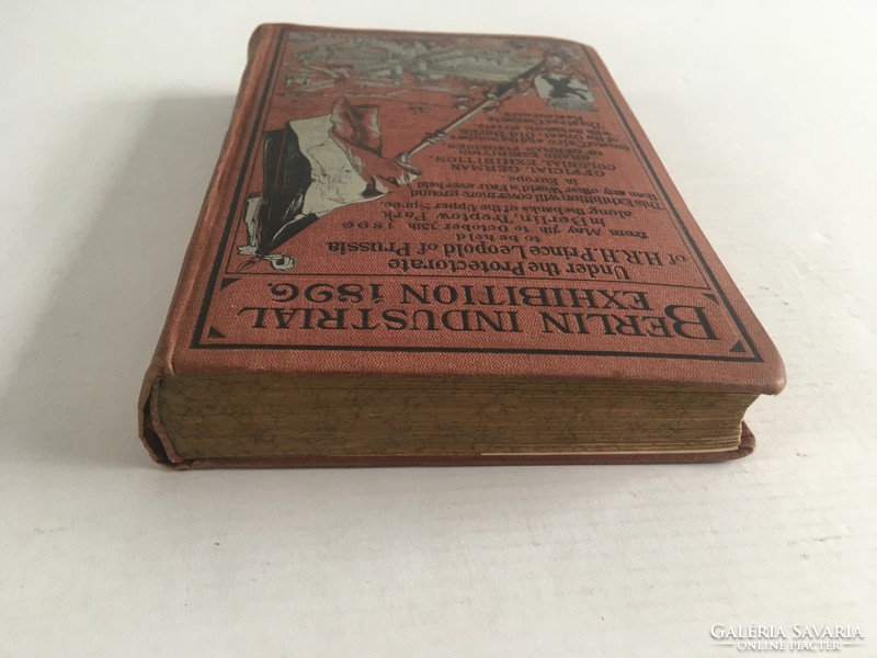 Norddeutscher lloyd (north german lloyd): guide through central europe and italy, 1896. Antique book