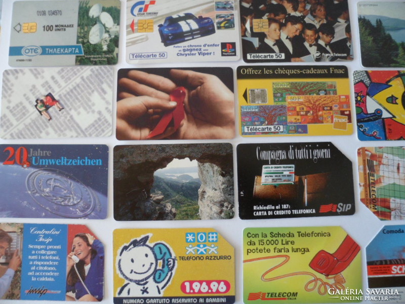 Foreign phone cards