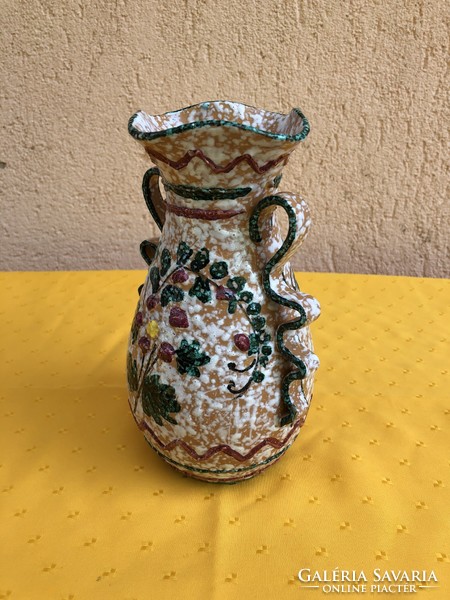 Marked ceramic vase