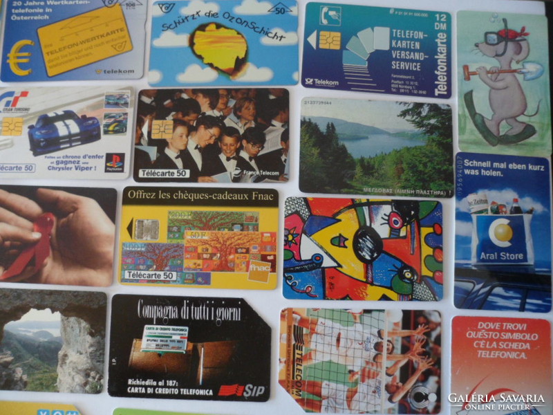 Foreign phone cards