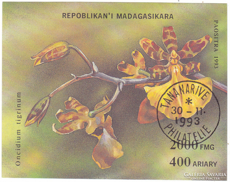 Madagaszkár emlékbélyeg blokk 1993