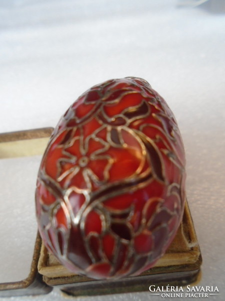 Special custom fabergé? Egg pendant really antique mark silver?
