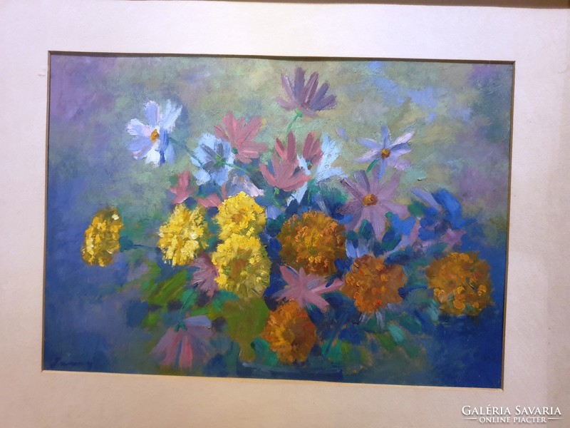 Attila Sassy 1880 - 1967 wildflowers-