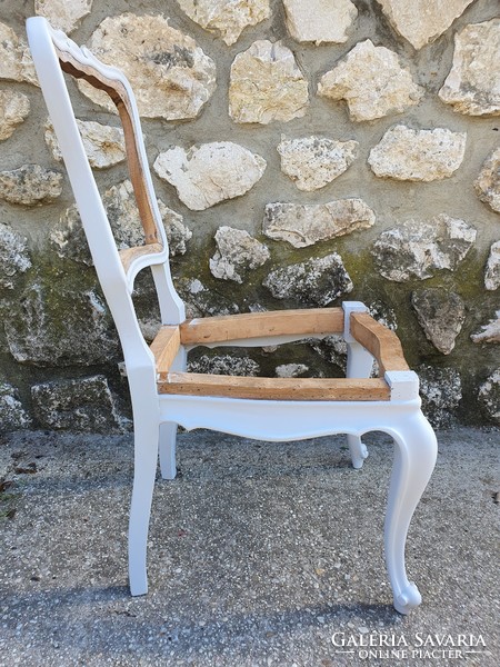 Szerkezetkész felújított neobarokk szék