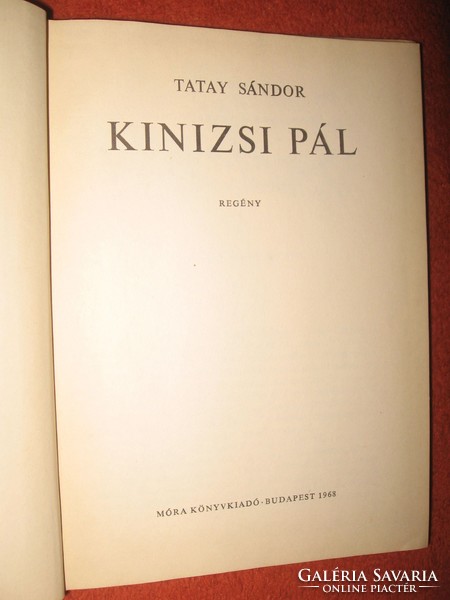 Sándor Tatay: Pál Kinizsi 1968
