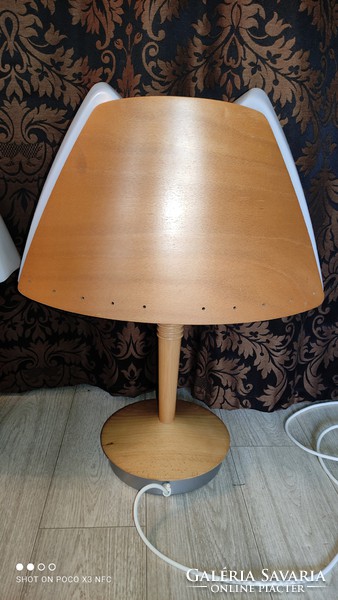 Vintage french lucid table lamp designer soren eriksen large heavy lamp piece price
