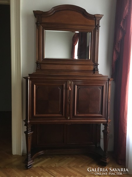 Special antique Viennese cabinet