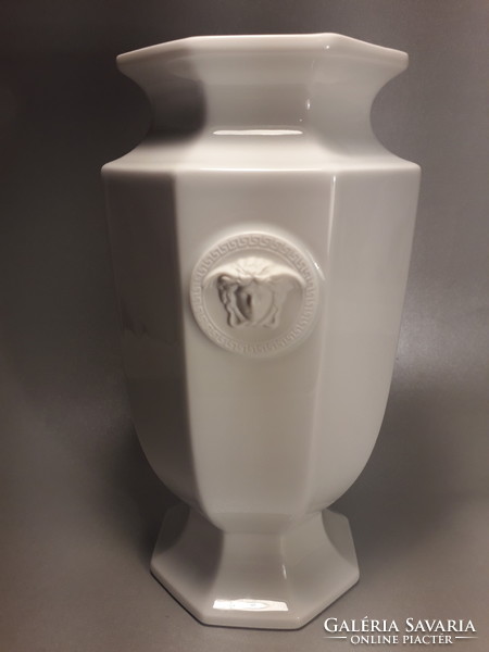 Ritka elegáns Rosenthal Versace porcelán váza