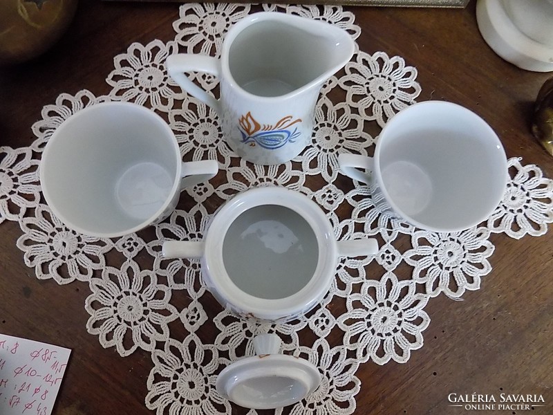 Pieces of coffee set