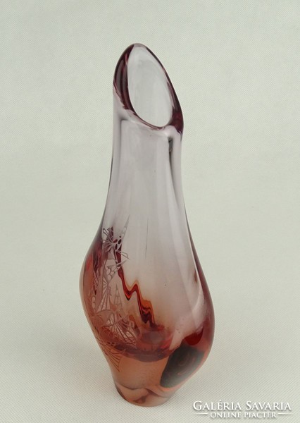1G110 Murano-style blown glass decorative vase 24 cm