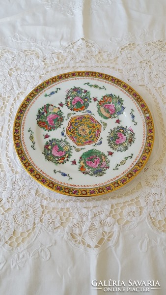 Antique, hand-painted Chinese decorative plate
