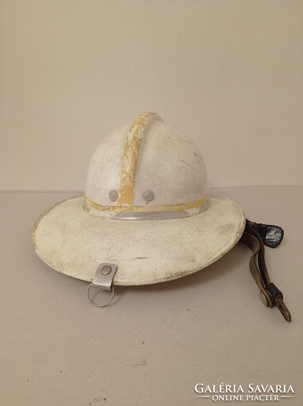 Antique firefighting equipment helmet 6