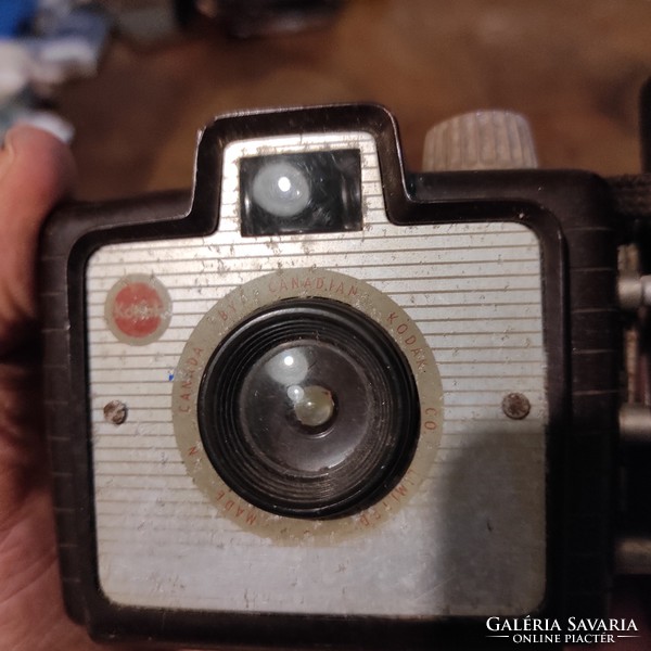 Kodak Canada ,Antik fényképezőgép,vakus ,bakelit, dekoratív dekoráció, kellék film-szinhàz,kirakat