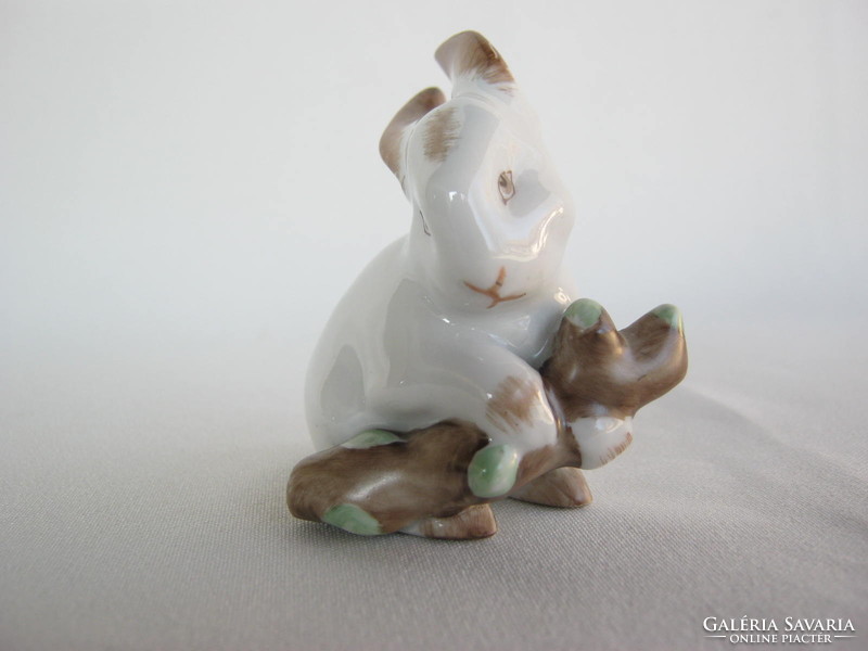 Retro ... Zsolnay porcelain figurine nipple bunny