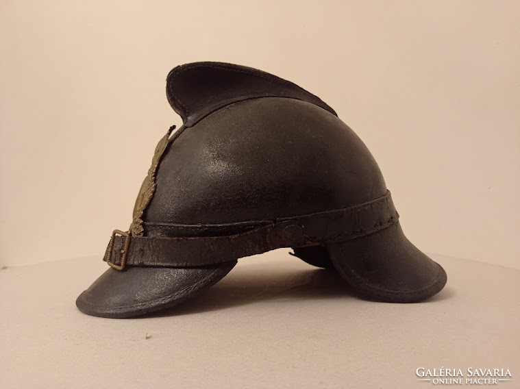 Antique firefighting equipment helmet 3