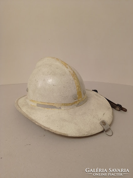 Antique firefighting equipment helmet 6
