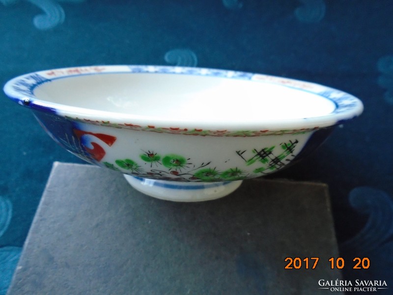 Antique Japanese arita kakiemon imari bowl