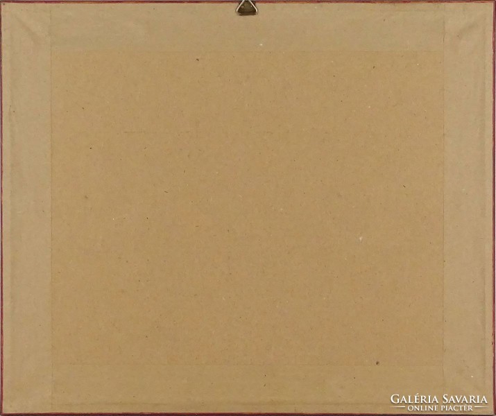 1G020 Egyiptomi papirusz kép 26 x 31 cm
