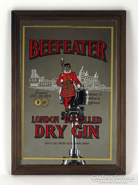 1G019 beefeater dry gin mirror 34 x 23.5 Cm