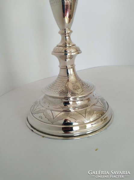 Silver Candle Holder
