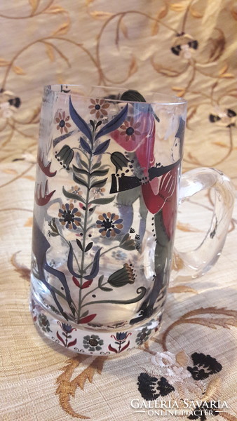 Hunter glass cup