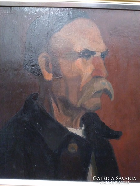 Olaj portré festmény