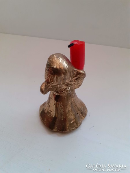 Copper small copper angelic candle holder