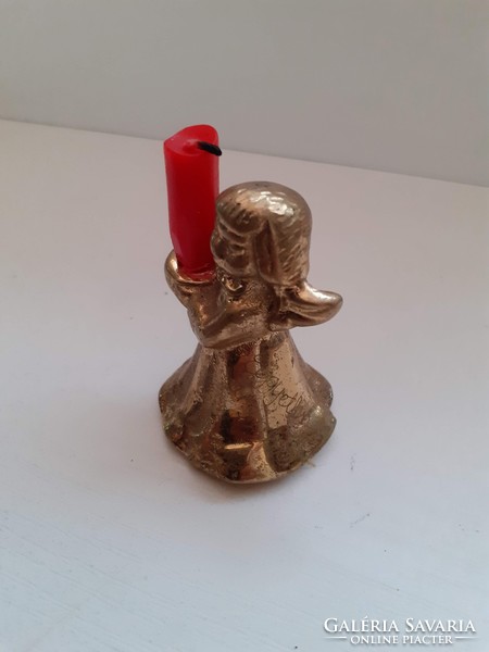 Copper small copper angelic candle holder